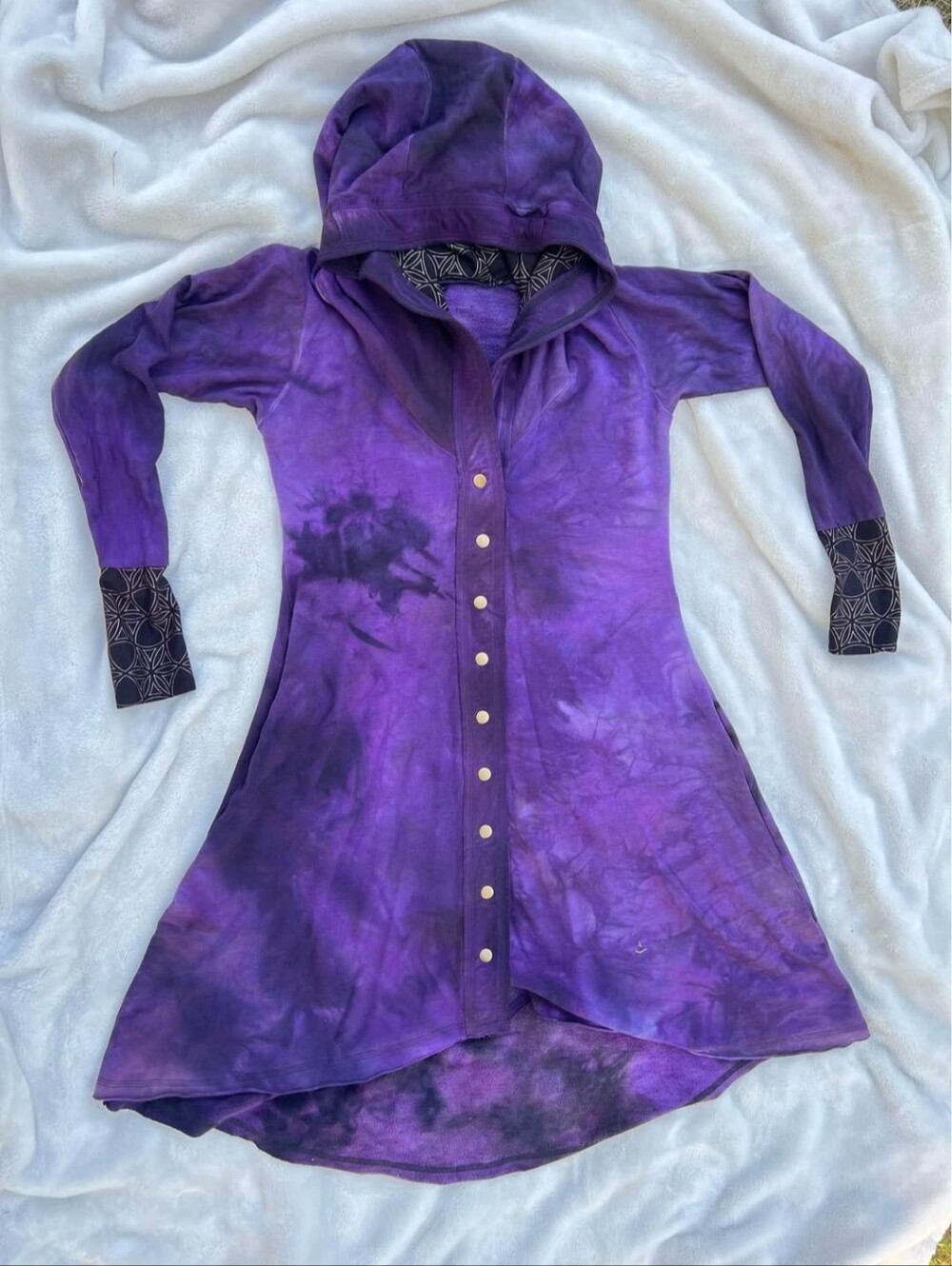 Sew Much Love Purple Venture Cardigan